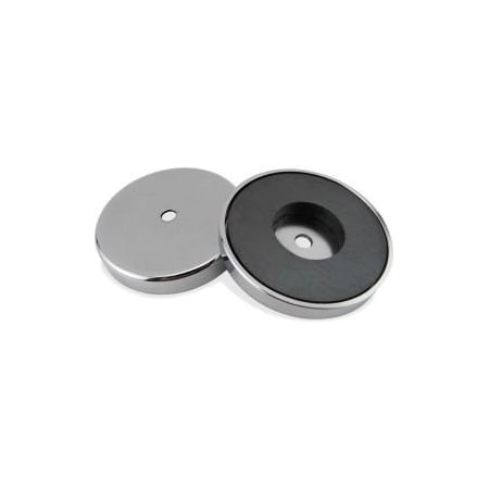 Master Magnetics Master Magnetics Ceramic Round Base Magnet RB100CBX - 200 Lbs. Pull - Pkg Qty 12 RB100CBX